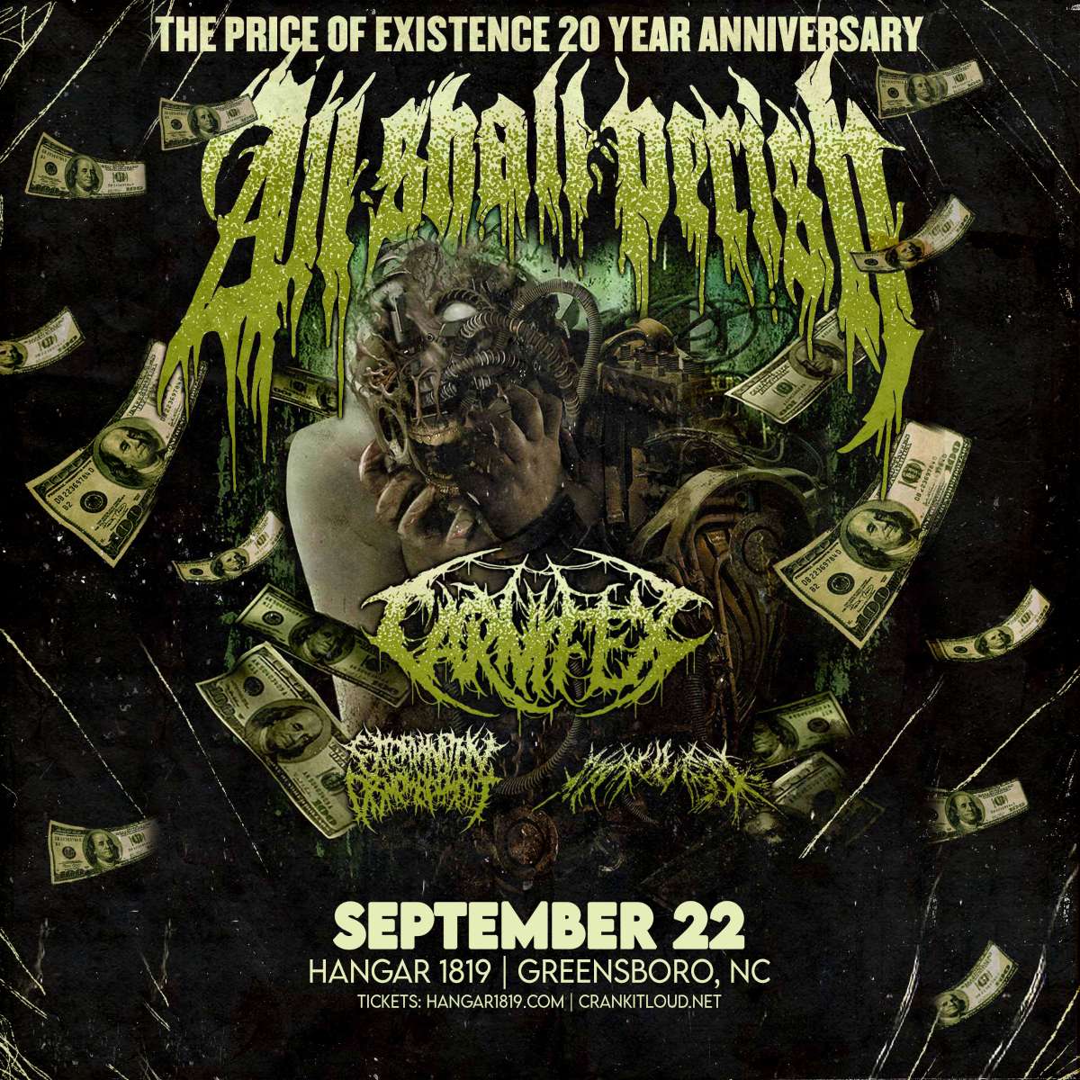 All Shall Perish – The Price Of Existence: 20 Year Anniversary